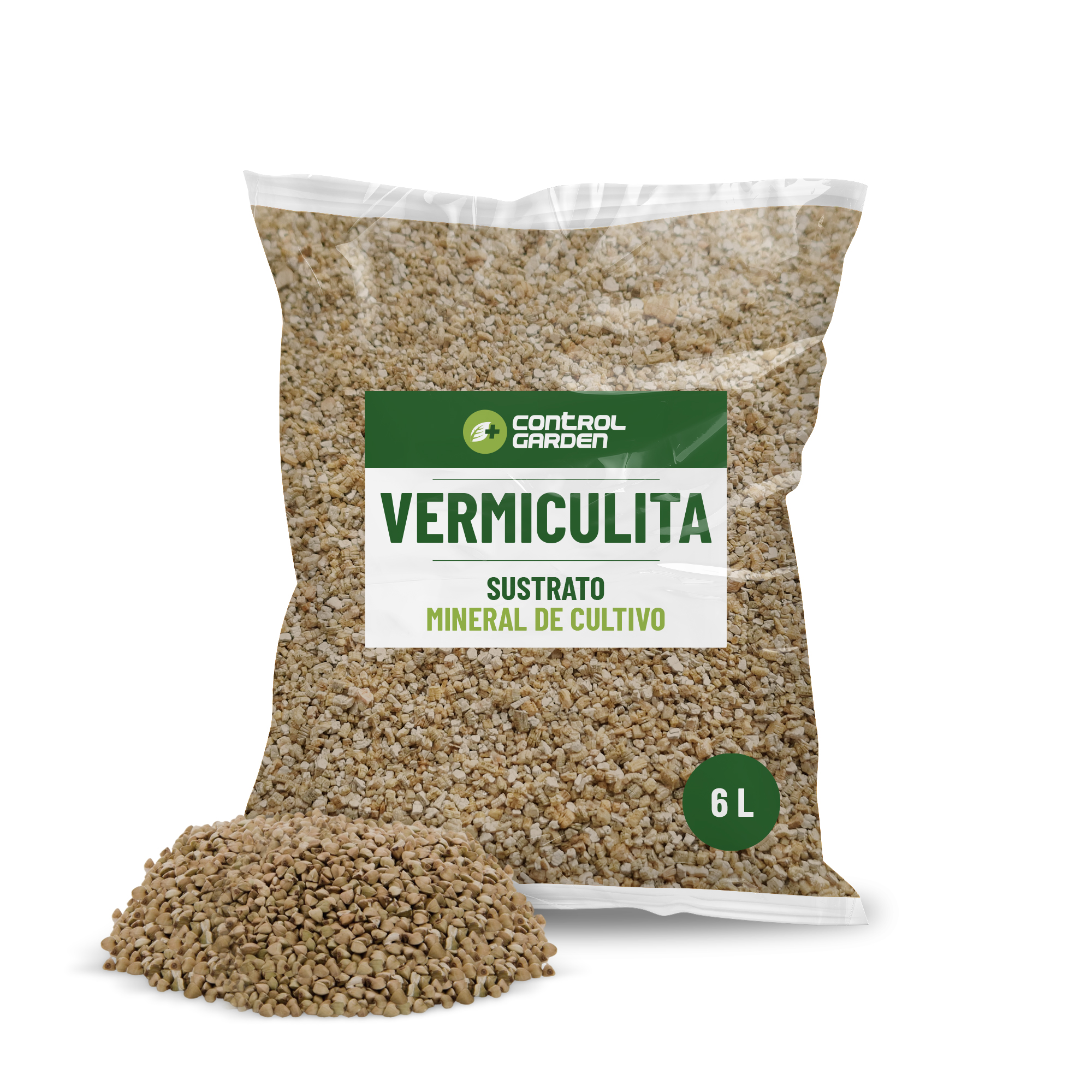 Vermiculita 6 L · Sustrato mineral para plantas de interior y exterior