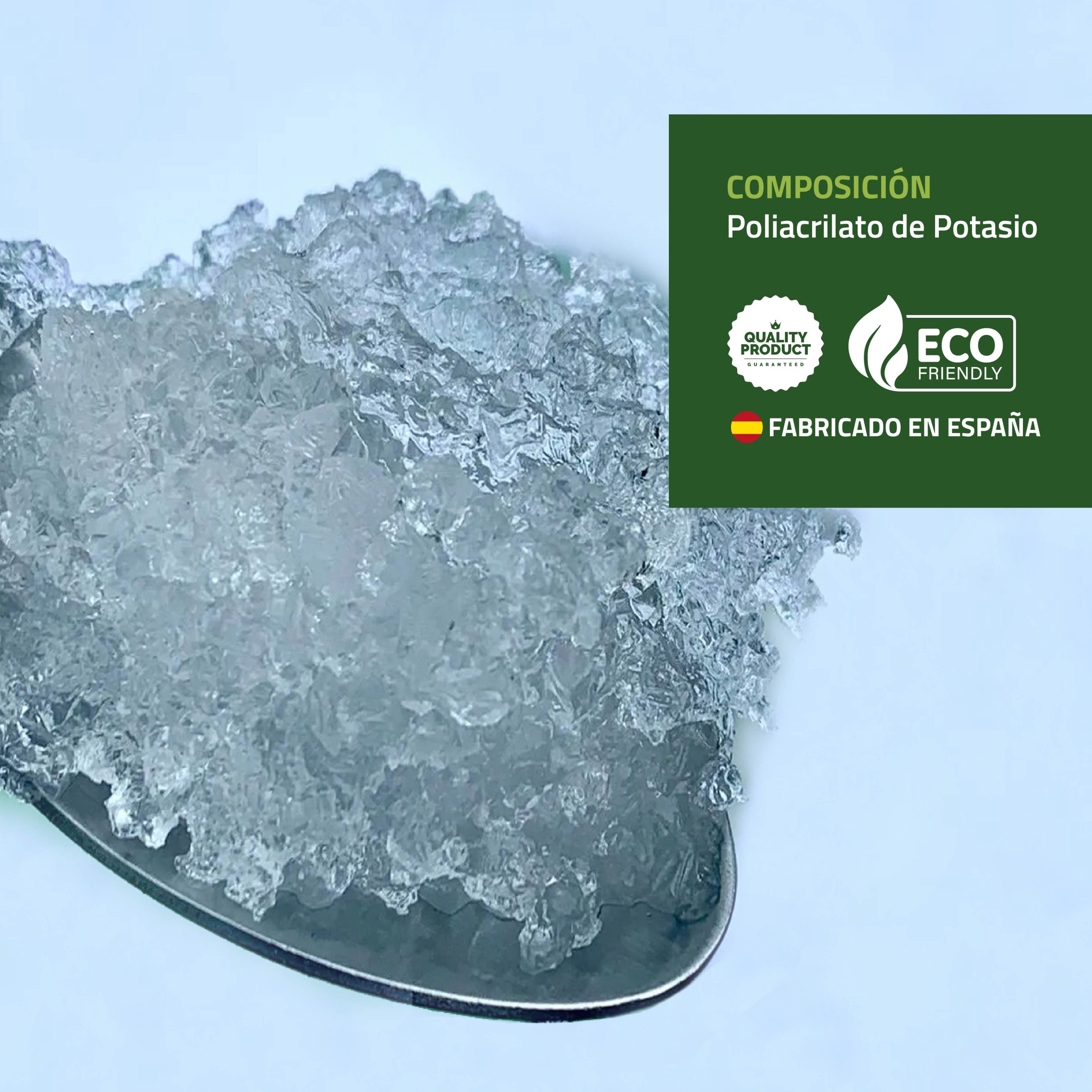 Hidrogel retenedor de agua 10 kg para cultivos y jardinería · foto 5