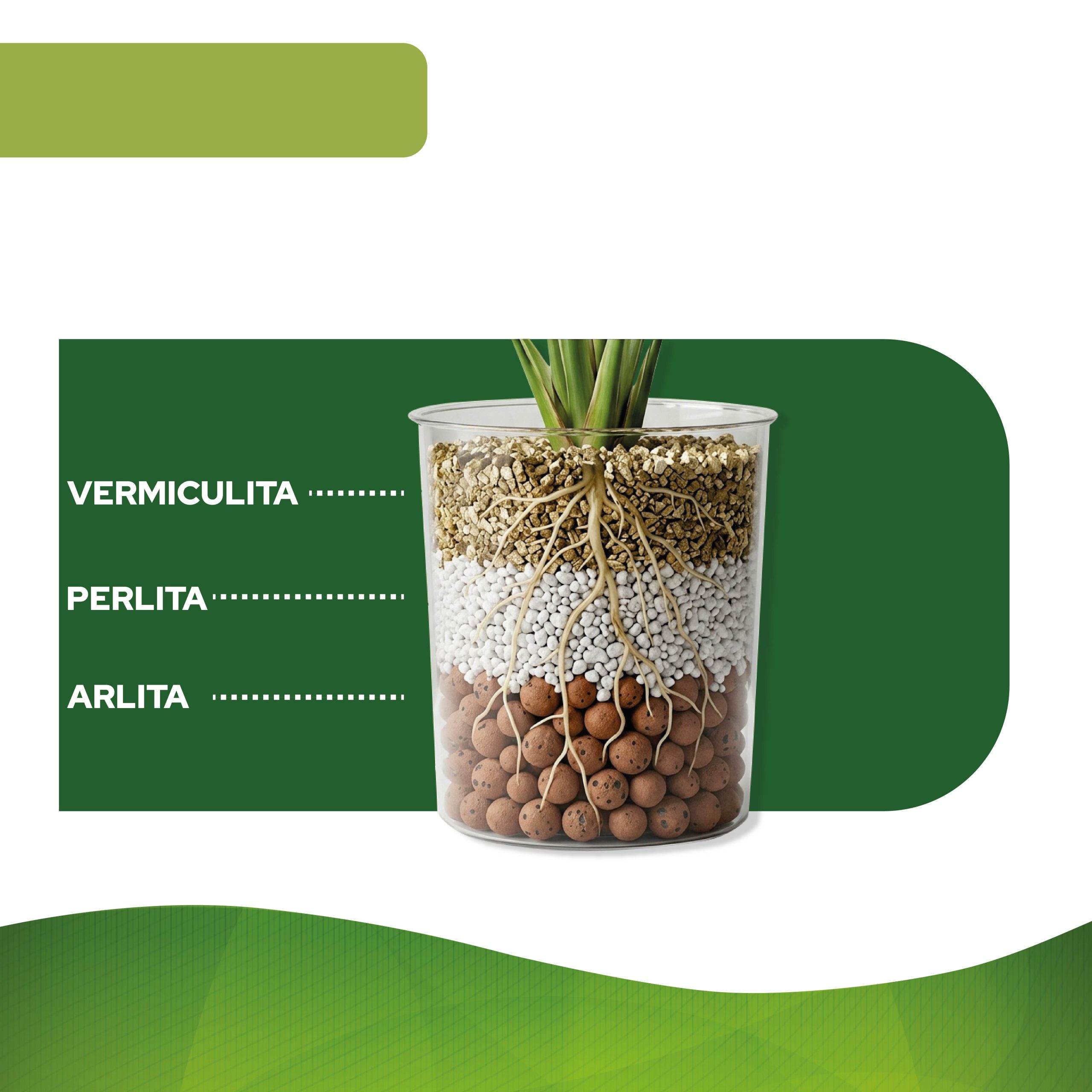 Pack de 30 litros de Arlita, Perlita y Vermiculita para jardinería y cultivos · foto 3