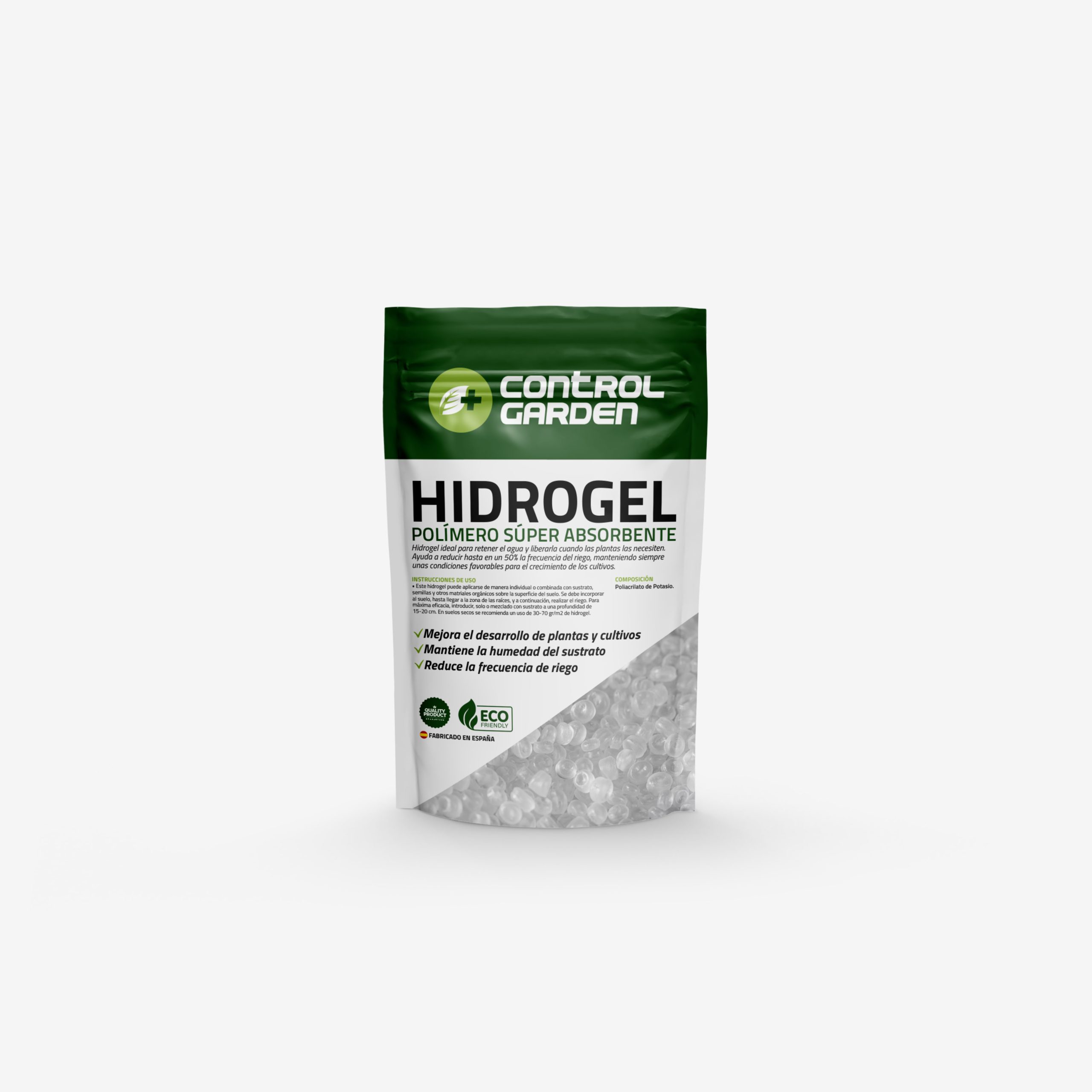 Hidrogeles Retentores de Agua 1 Kg · Pack 1 ud