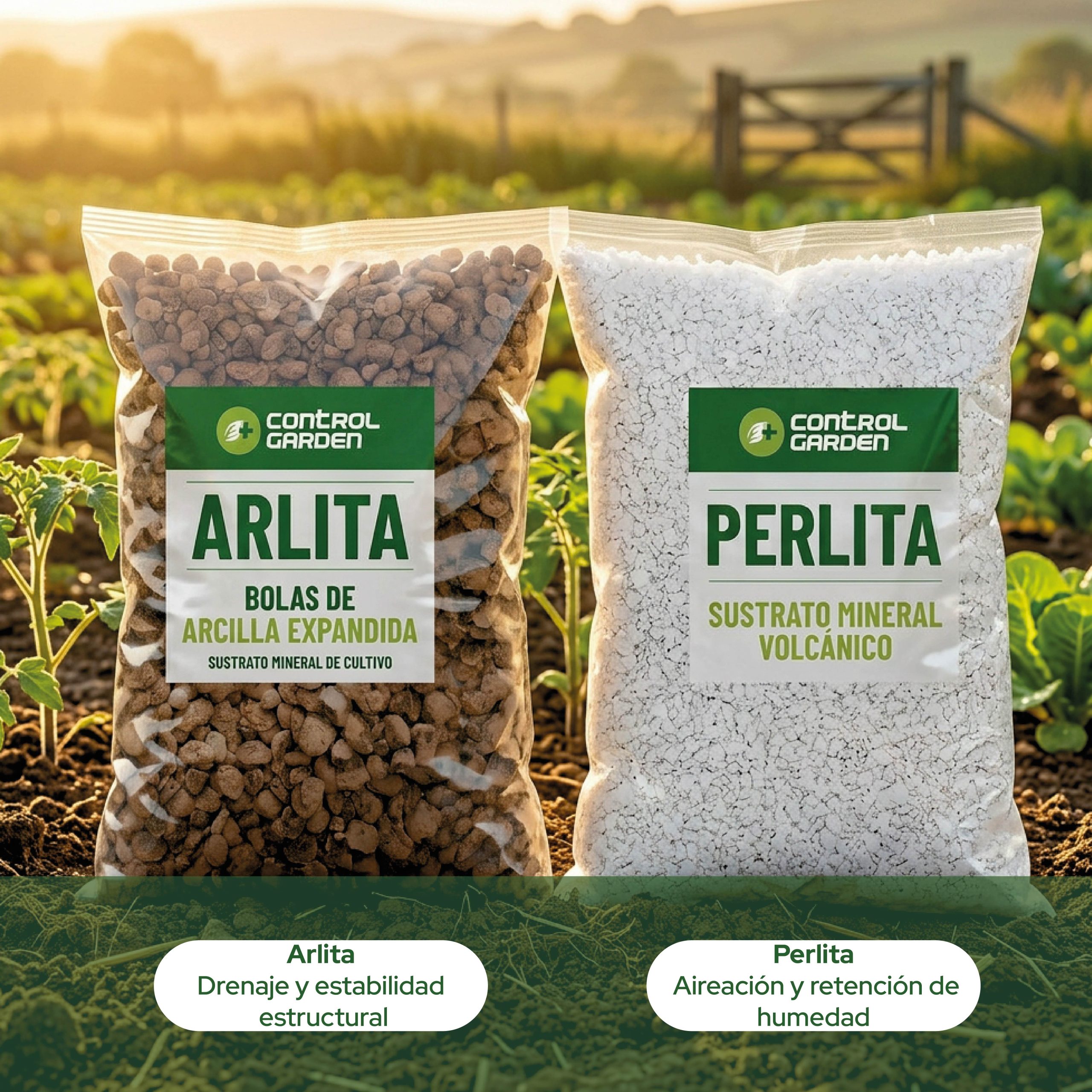 Pack de sustrato Arlita y perlita 6L para jardinería · foto 7