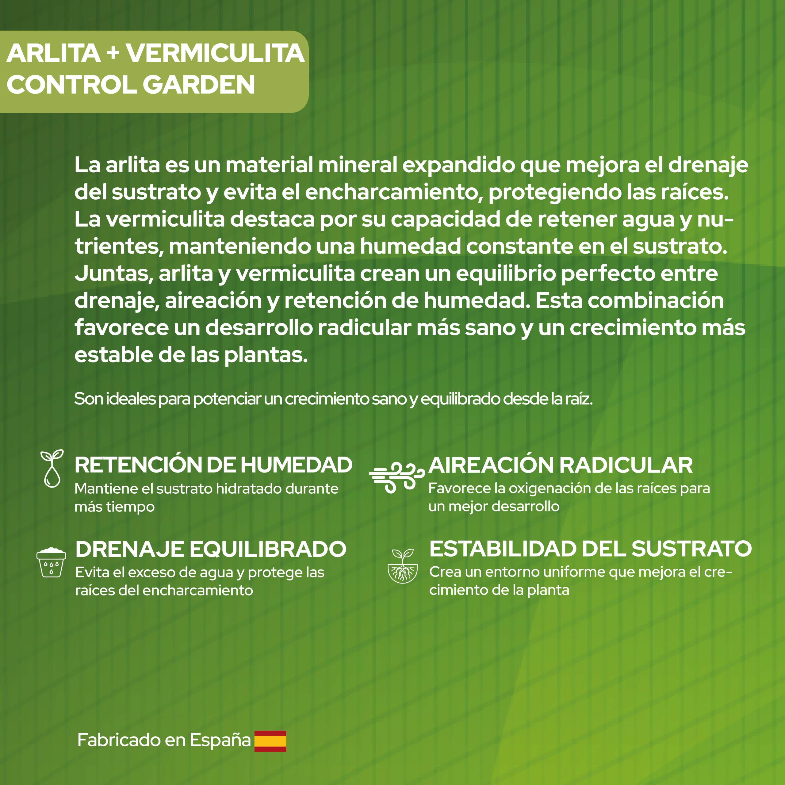 Pack de Arlita y Vermiculita de 20L para cultivos saludables · foto 3