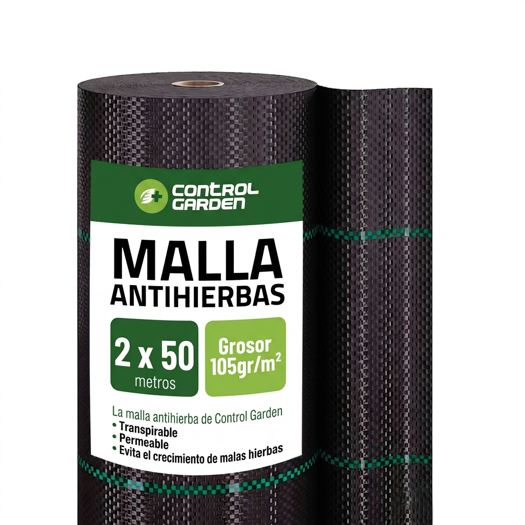 Malla antihierbas 2 x 50 m 105 gr/m² · Pack 1 ud