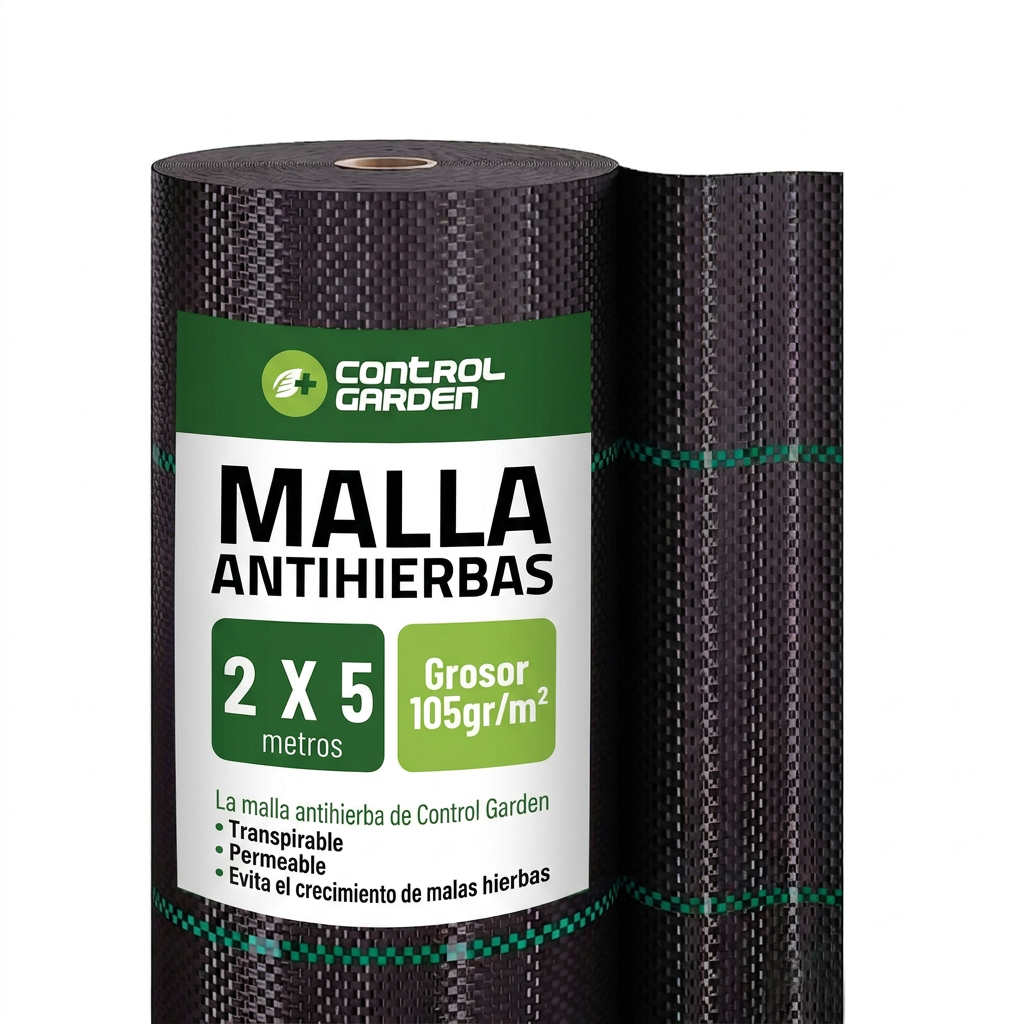 Malla antihierbas 2 x 5 m 105 gr/m² · Pack 1 ud