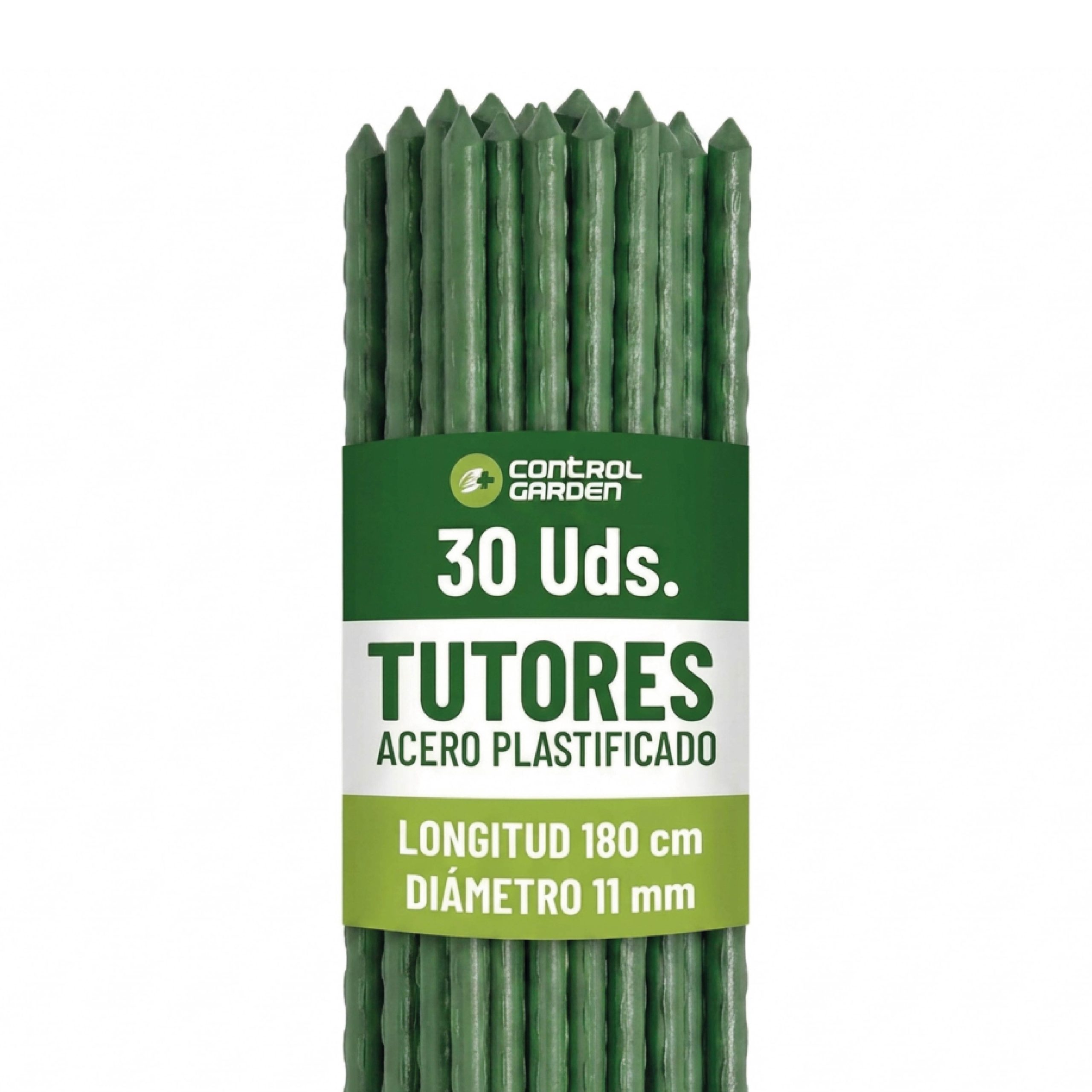 Soportes de acero recubiertos de PVC 180 cm · Pack 30 uds